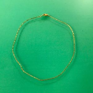 Gold 16” necklace